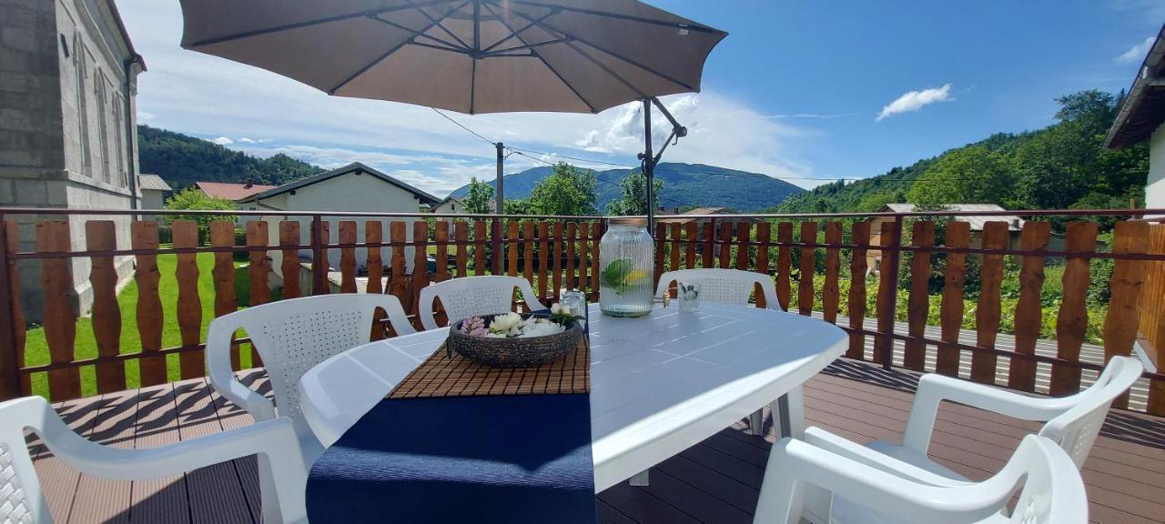 Apartma Pr' Ivani Miskorinovi Breginj Extérieur photo